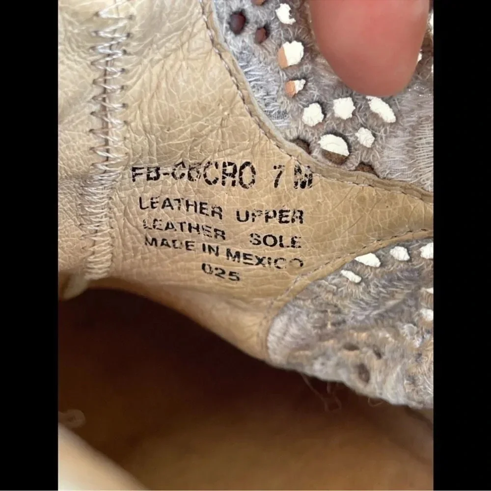 Freebird by Steven Cabcro Lace Boot size 7M - Picture 5 of 11